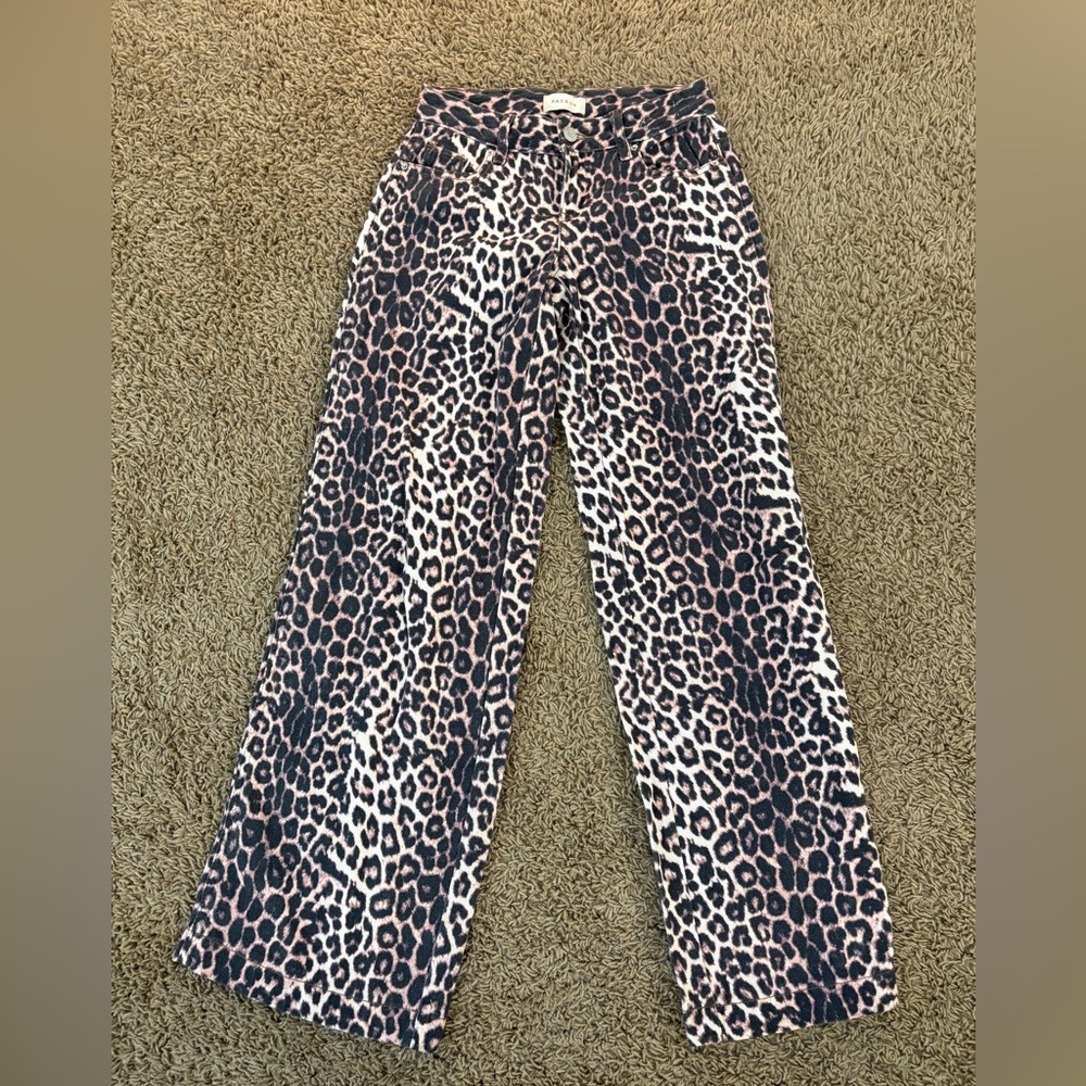 BRAND NEW Pacsun Casey Low Rise Baggy Cheetah Print Jeans 🐆 #Pacsun
